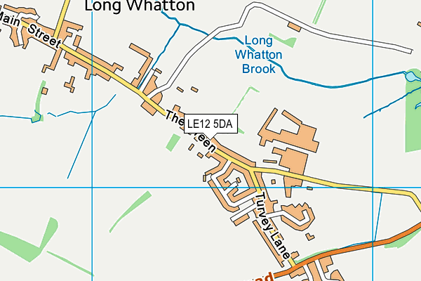 Map of WHATTON CONSULTING LIMITED at district scale