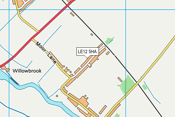 Map of BIRCHWAY DEVELOPMENTS LTD at district scale