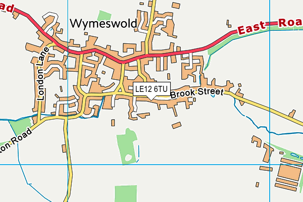 Wymeswold Church of England Primary School map (LE12 6TU) - OS VectorMap District (Ordnance Survey)
