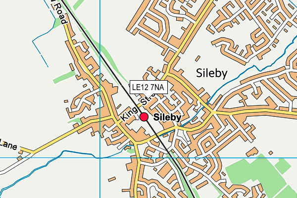 Map of COOKIE CRUMBLE SILEBY LIMITED at district scale