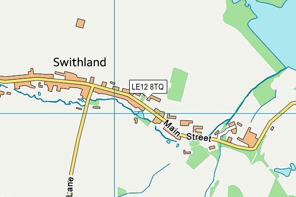 Swithland St Leonard's Church of England Primary School map (LE12 8TQ) - OS VectorMap District (Ordnance Survey)