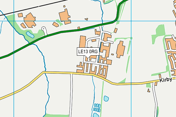 Map of TR34 TESTING SERVICES LTD at district scale