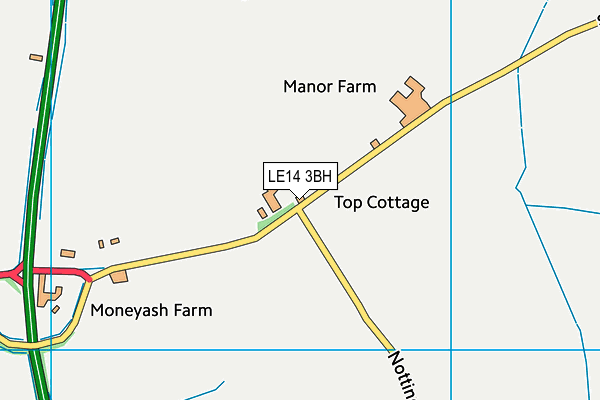 Map of SWAN LODGE LIMITED at district scale