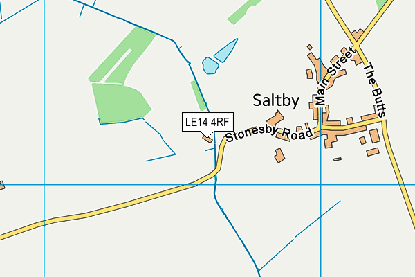 Map of MELTON POWERED ACCESS LIMITED at district scale