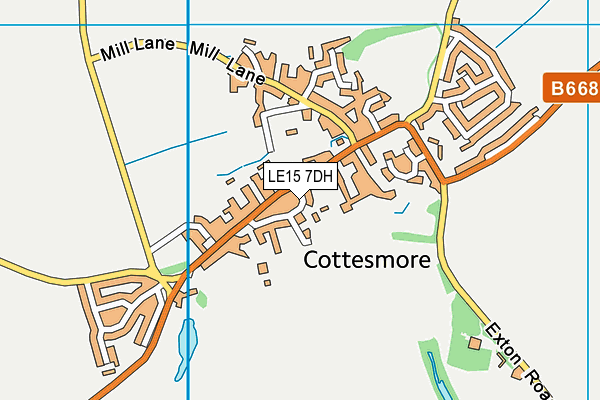 Westray Park map (LE15 7DH) - OS VectorMap District (Ordnance Survey)