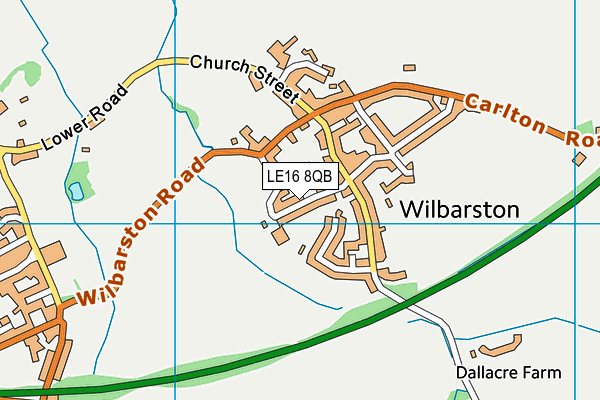 Map of WELLAND VALLEY TRAINING LLP at district scale
