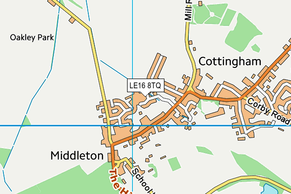 Map of STRINGFELLOW PROPERTY LETTINGS LIMITED at district scale