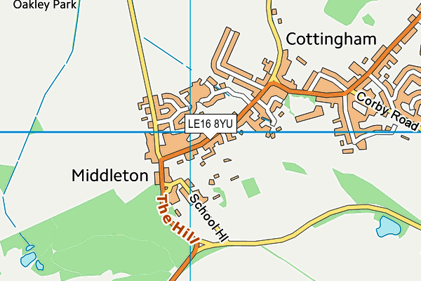 Map of BAXTERGATE LTD at district scale