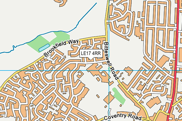 LE17 4RR map - OS VectorMap District (Ordnance Survey)