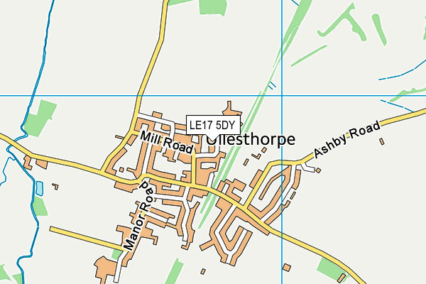 Map of WILLDIG'S GARAGE LTD at district scale