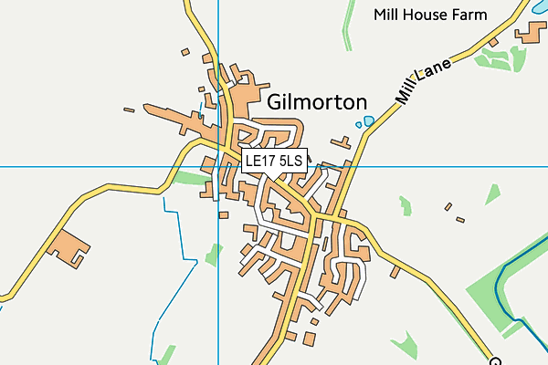Map of THE GILMORTON FOOD COMPANY LTD at district scale