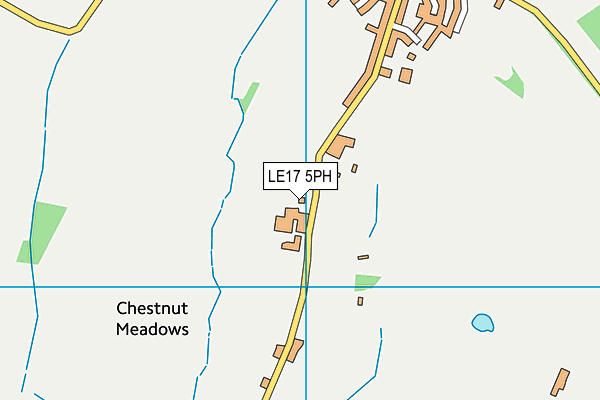 Map of CHASE FARMS (GILMORTON) LIMITED at district scale