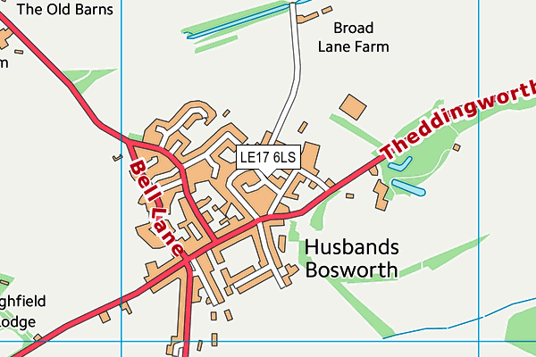 Map of NEWSTEAD GOODWIN LTD at district scale