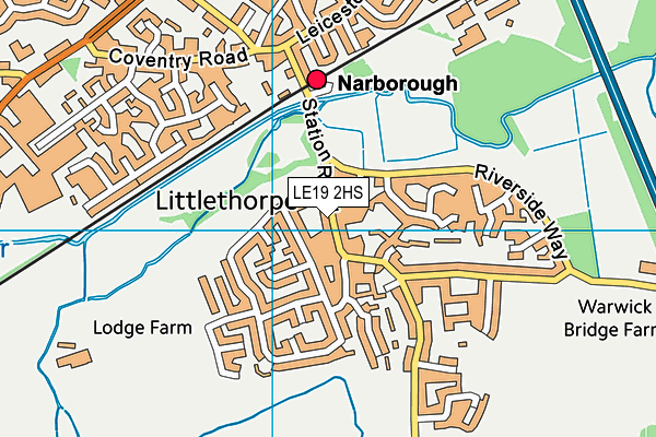 Map of LITTLETHORPE MANAGEMENT COMPANY LIMITED at district scale