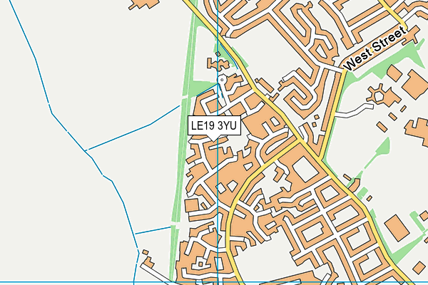 Map of WOODS HEATING SERVICES LTD at district scale