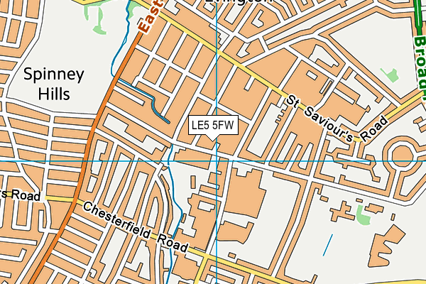 Map of COSFOP LTD at district scale