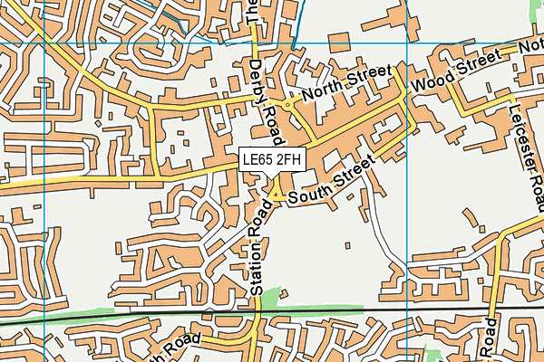 Map of ASHBY JEWELLERS LTD at district scale