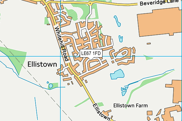 Map of DAVENPORT COOLING SERVICES LIMITED at district scale