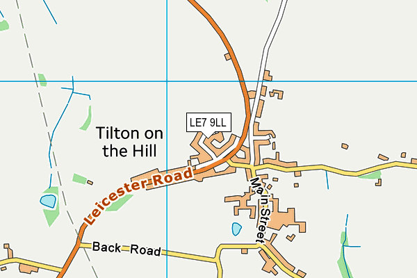 Map of CONSTELLATION (LEICESTER) HOLDINGS LIMITED at district scale