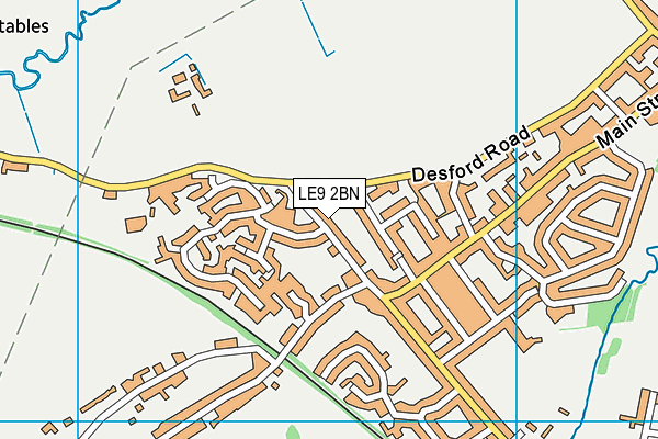 Map of CHARNWOOD CAKES LTD at district scale