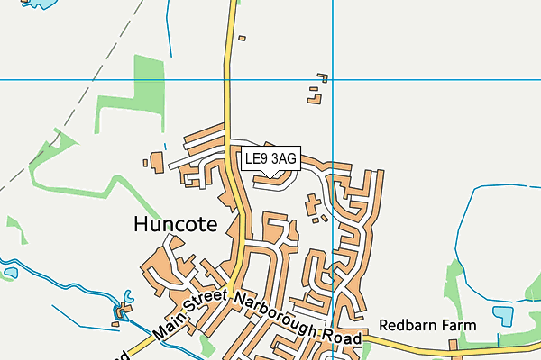 Critchlow Road Recreation Ground map (LE9 3AG) - OS VectorMap District (Ordnance Survey)