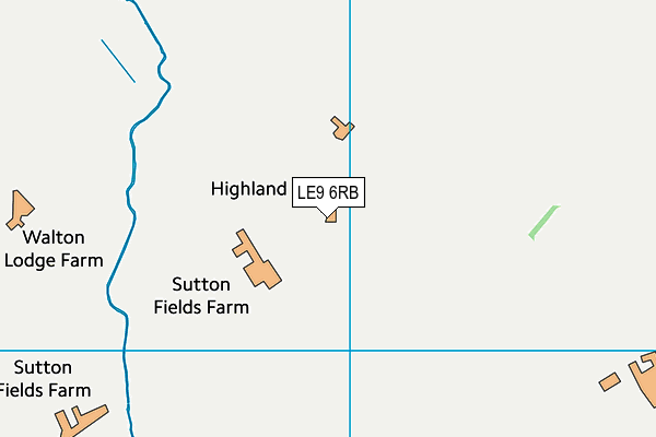 Lodge Farm Education map (LE9 6RB) - OS VectorMap District (Ordnance Survey)
