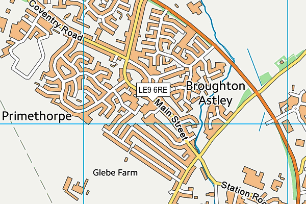 Map of ASTLEY NAILS LTD at district scale