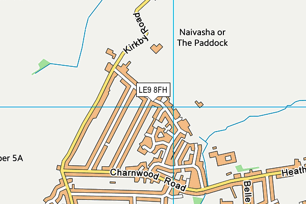 Map of ELWELL COMMUNICATIONS LIMITED at district scale