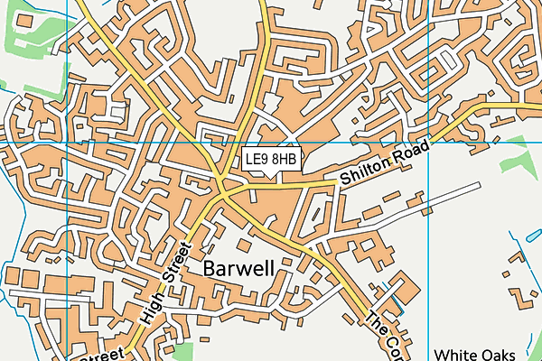 Map of BARWELL WINDOWS 2000 LTD at district scale