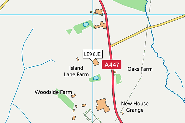 Map of R AND R TRANSPORT AND HAULAGE LTD at district scale