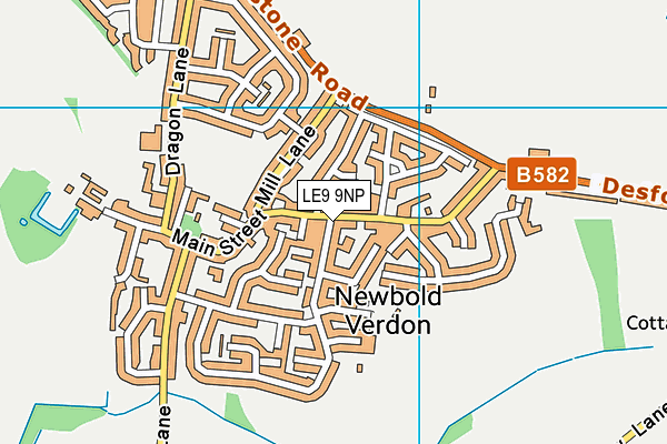 Map of NEWBOLD FOOD & WINE LTD at district scale