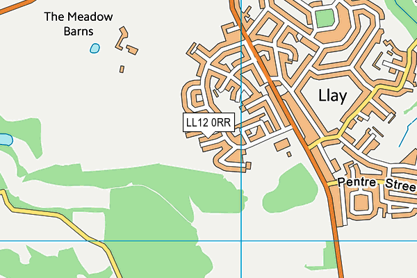 LL12 0RR map - OS VectorMap District (Ordnance Survey)