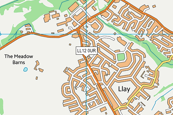 LL12 0UR map - OS VectorMap District (Ordnance Survey)