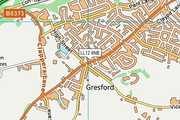 Map of GRESFORD EYECARE LLP at district scale