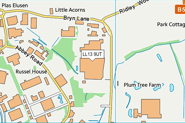 Map of DT FURNITURE LTD at district scale