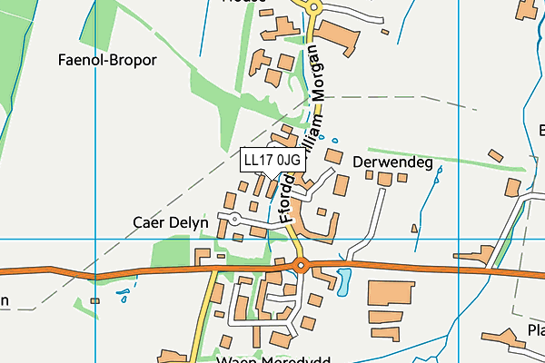 Map of OAKMERE LIMITED at district scale