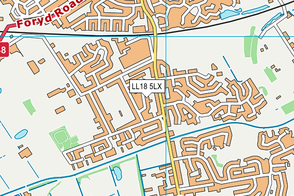 Map of MY TRAINING SHOP LTD at district scale