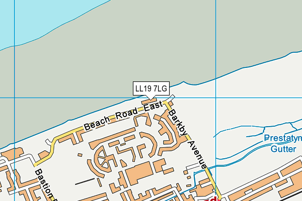 Map of BEACHES HOTEL LIMITED at district scale