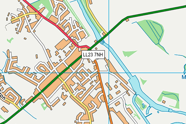 LL23 7NH map - OS VectorMap District (Ordnance Survey)