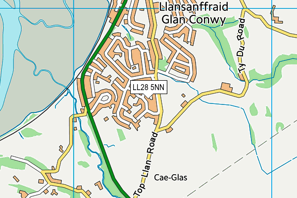 LL28 5NN map - OS VectorMap District (Ordnance Survey)