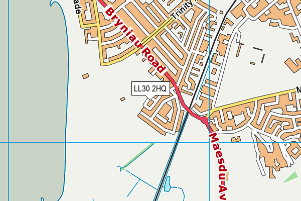 LL30 2HQ map - OS VectorMap District (Ordnance Survey)