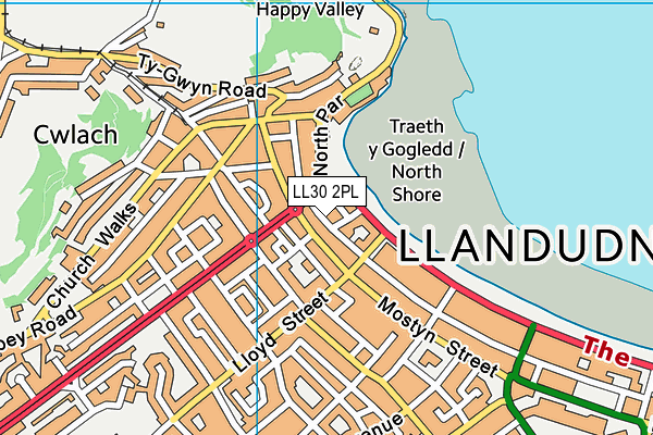Map of TRINITY PROPERTIES (WALES) LIMITED at district scale