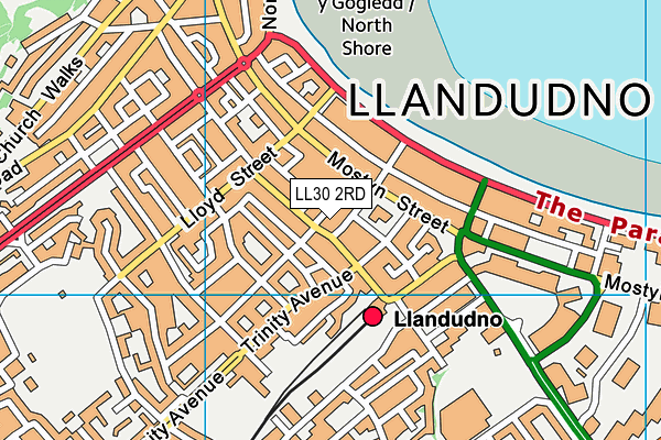 LL30 2RD map - OS VectorMap District (Ordnance Survey)