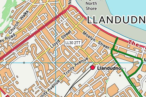 LL30 2TT map - OS VectorMap District (Ordnance Survey)