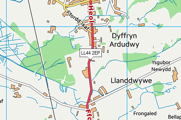 Ysgol Gynradd Dyffryn Ardudwy map (LL44 2EP) - OS VectorMap District (Ordnance Survey)