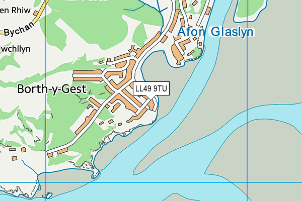 LL49 9TU map - OS VectorMap District (Ordnance Survey)