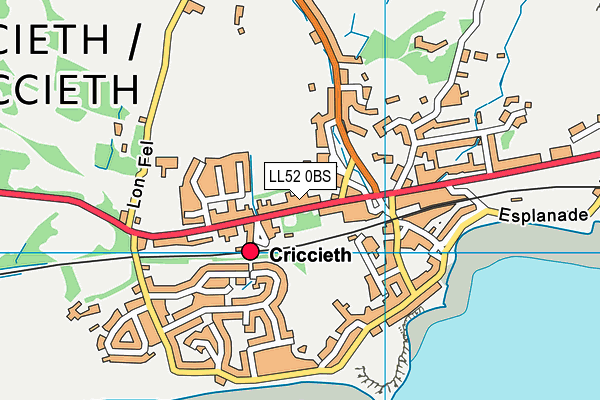 Map of THE ANCHOR BAR & GRILL LIMITED at district scale