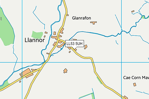 LL53 5UH map - OS VectorMap District (Ordnance Survey)