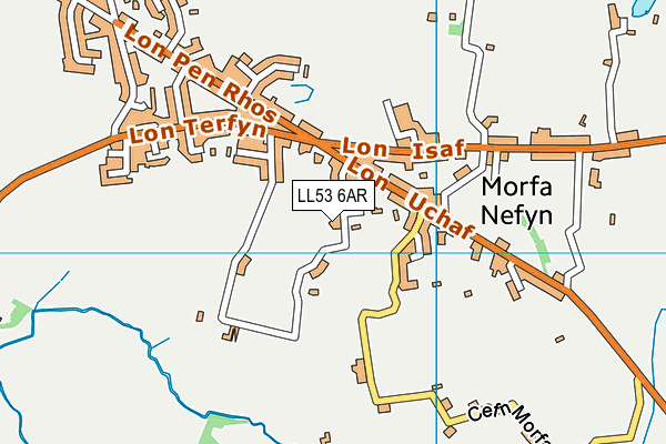 Ysgol Morfa Nefyn map (LL53 6AR) - OS VectorMap District (Ordnance Survey)