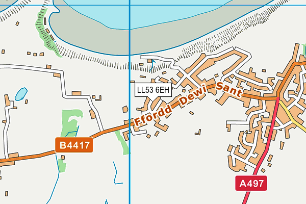 LL53 6EH map - OS VectorMap District (Ordnance Survey)